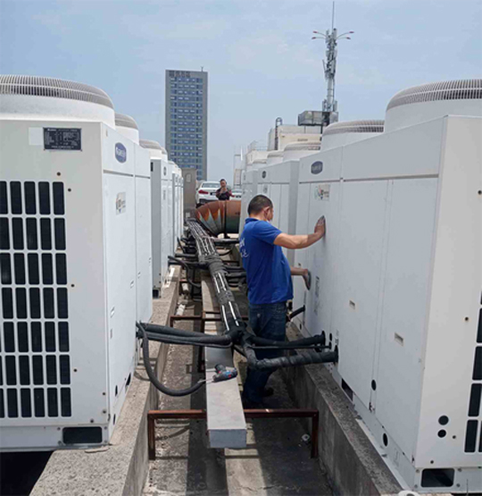 麻章中央空调制热和不制冷系统维修方法